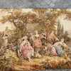Französischer Vintage Aubusson Jaquard Wandbehang