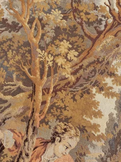 Französischer Vintage Aubusson Jaquard Wandbehang