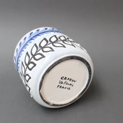 Französischer Vintage Übertopf aus Keramik von Roger Capron, 1960er
