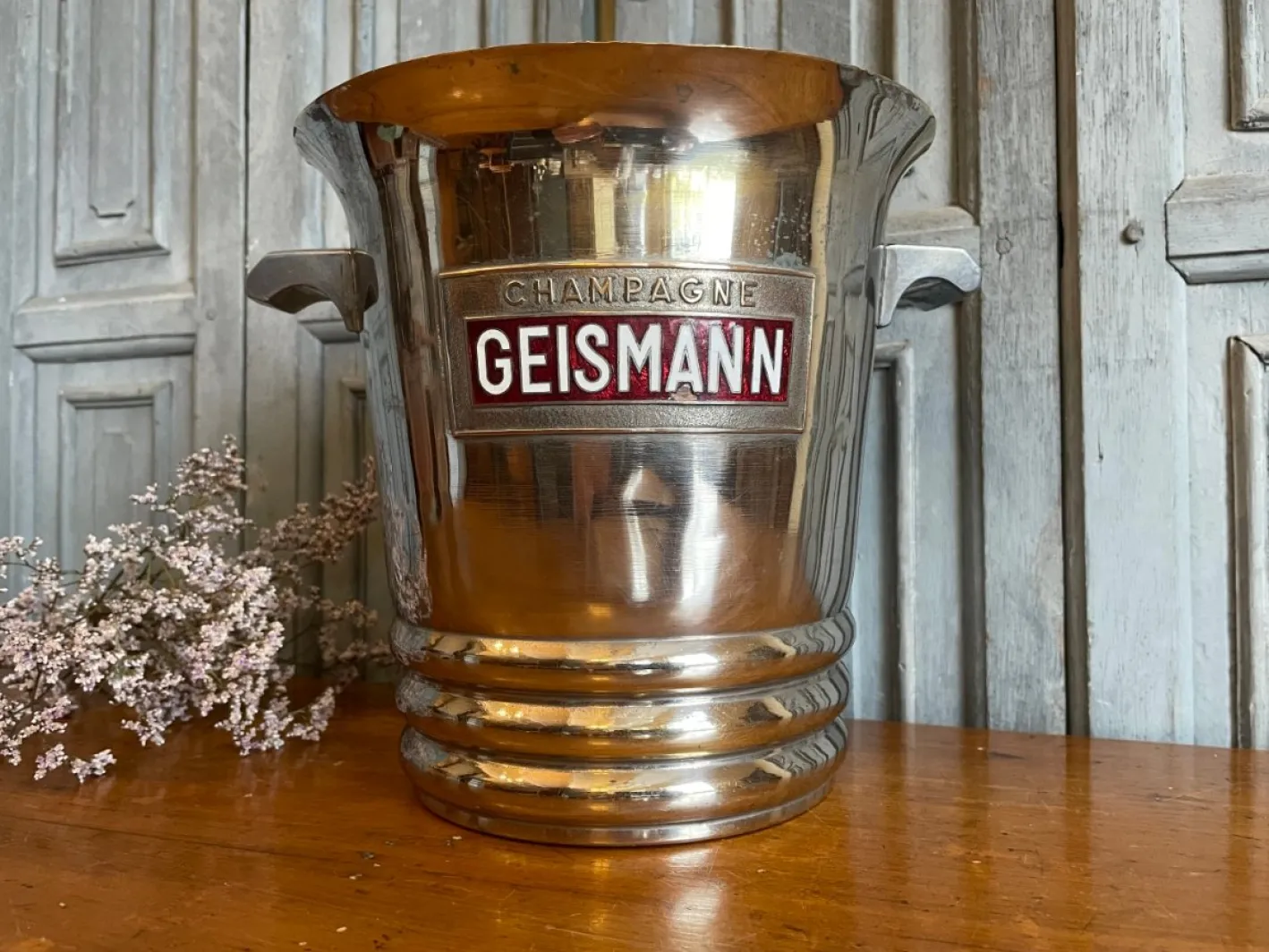 Französischer Vintage Champagner Kühler von Geismann, 1920er