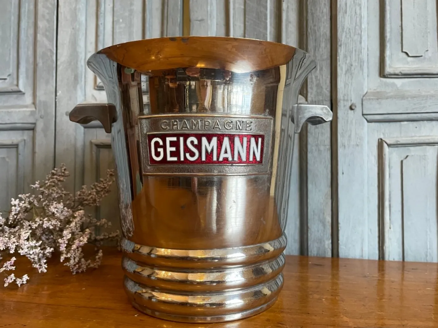 Französischer Vintage Champagner Kühler von Geismann, 1920er