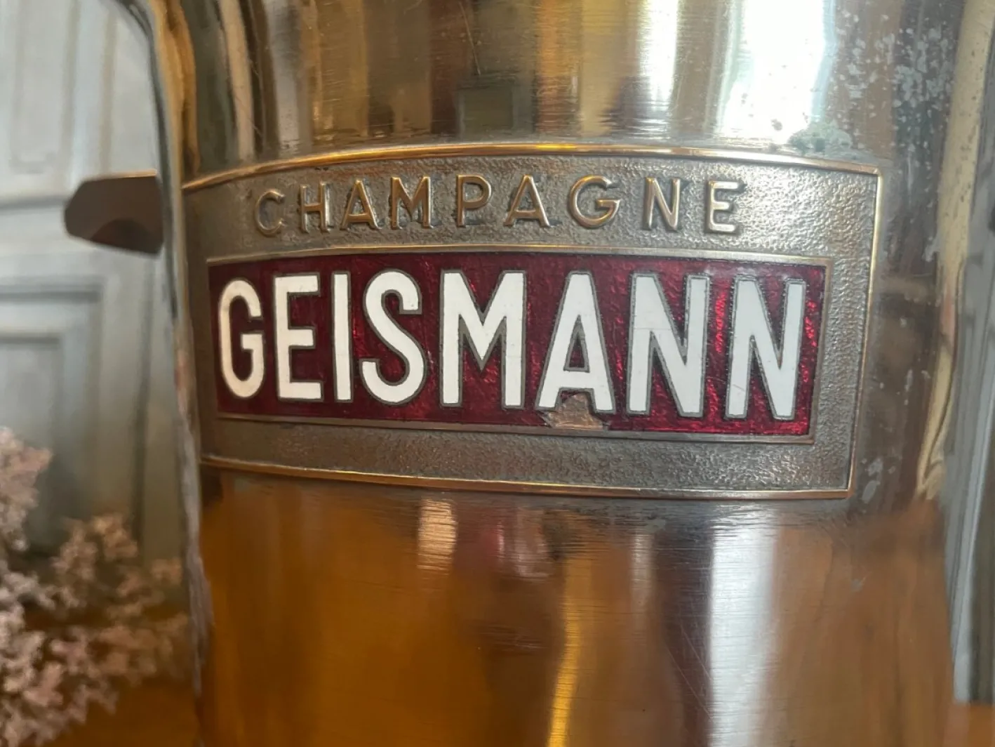 Französischer Vintage Champagner Kühler von Geismann, 1920er