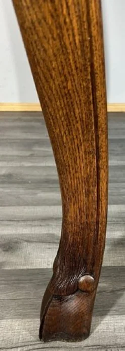 Französischer Vintage Esstisch aus Eiche