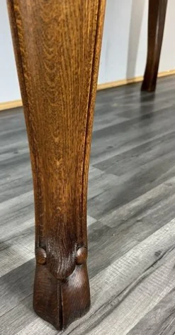 Französischer Vintage Esstisch aus Eiche