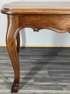 Französischer Vintage Esstisch aus Eiche