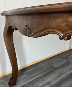 Französischer Vintage Esstisch aus Eiche
