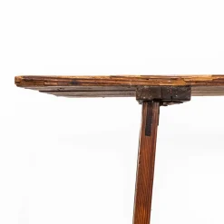 Französischer Vintage Kirchenbocktisch, 1920er