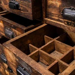 Französischer Vintage Schubladenschrank, 1940er