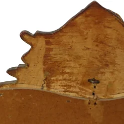 Französischer Wandspiegel aus Vergoldetem Holz