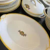 Französisches Art Deco Porzellanservice von Limoges, 1920er, 49er Set