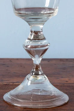 Französisches Bourguignon Weinglas, 1700er