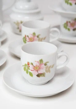 Französisches Kaffeeservice aus Porzellan, 1970er, 23 . Set