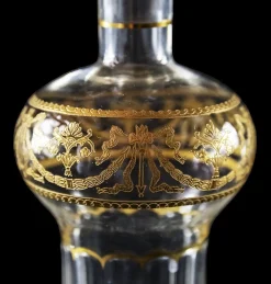 Französisches Modell 738 Likör Set aus Glas von Saint Louis, 1920er, 9 . Set
