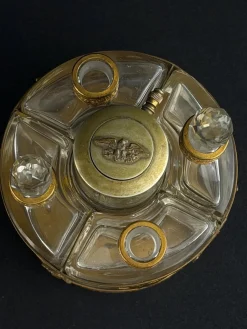 Französisches Neo-Empire Ormolu Parfümset mit Flaschen von Arys Paris Fox-Trott, 1890er, 5 . Set