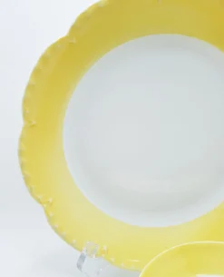 Französisches Obstkompottservice aus Porzellan von Haviland, 1950er, 7er Set
