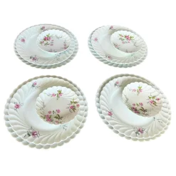 Französisches Porzellanservice von Haviland Limoges, 1950er, 12er Set