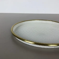 Französisches Rigituelle Metall Tablett, 1960er