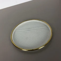 Französisches Rigituelle Metall Tablett, 1960er