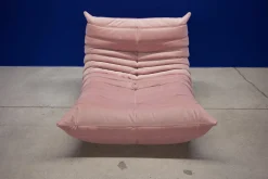 Französisches Samt Wohnzimmer Set von Michel Ducaroy für Ligne Roset, 1970er, 3er Set