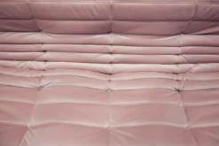 Französisches Samt Wohnzimmer Set von Michel Ducaroy für Ligne Roset, 1970er, 3er Set