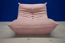 Französisches Samt Wohnzimmer Set von Michel Ducaroy für Ligne Roset, 1970er, 3er Set