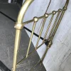 Französisches Vintage Messing Tagesbett, 1960er