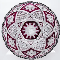 Französisches Violett Kristall Set von Baccarat & Saint Louis, 1930, 2er Set