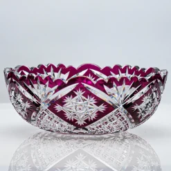 Französisches Violett Kristall Set von Baccarat & Saint Louis, 1930, 2er Set