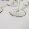 Französische Vintage Champagnergläser aus Kristallglas, 6 . Set