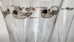 Französische Vintage Champagnergläser aus Kristallglas, 6 . Set