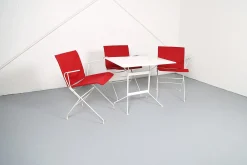 Französische Vintage Gartengarnitur von Raoul Guys, 1950er, 4er Set