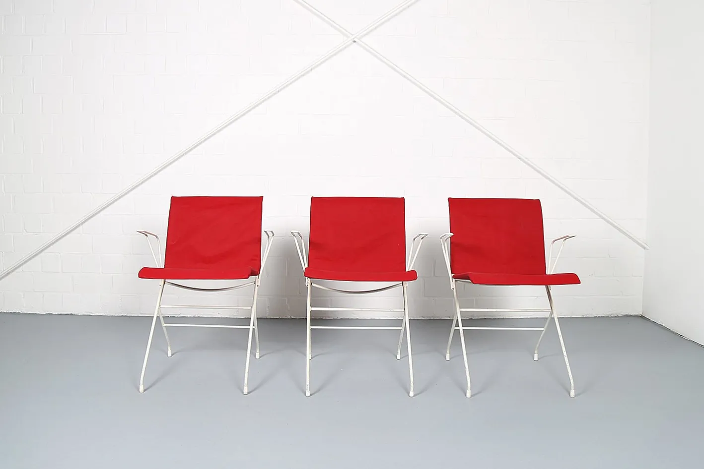 Französische Vintage Gartengarnitur von Raoul Guys, 1950er, 4er Set