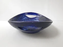 Französische Vintage Keramikschale von Vallauris, 1960er