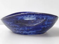 Französische Vintage Keramikschale von Vallauris, 1960er
