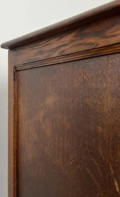 Französische Vintage Louis Kommode mit 3 Schubladen aus Eiche