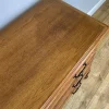 Französische Vintage Louis Kommode mit 3 Schubladen aus Eiche