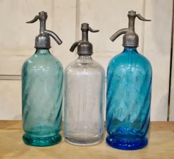 Französische Vintage Soda Syphons, 1930er, 3er Set