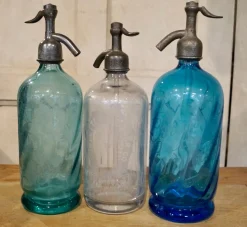 Französische Vintage Soda Syphons, 1930er, 3er Set