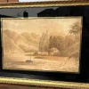 F.Rawlins, Somerset, 1830, Aquarell, Eingerahmt