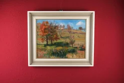 Frederick Vezin, Herbstlandschaft im Sonnenlicht, 1905, Öl