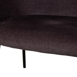 Freifrau Ona Stühle mit Sitzbänken in Braun und Grau mit Mustern, 5er Set