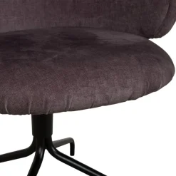 Freifrau Ona Stühle mit Sitzbänken in Braun und Grau mit Mustern, 5er Set