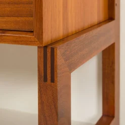 Freistehendes Wandregal aus Teak von Poul Cadovius für Cado, 1960er