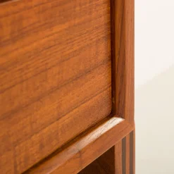 Freistehendes Wandregal aus Teak von Poul Cadovius für Cado, 1960er