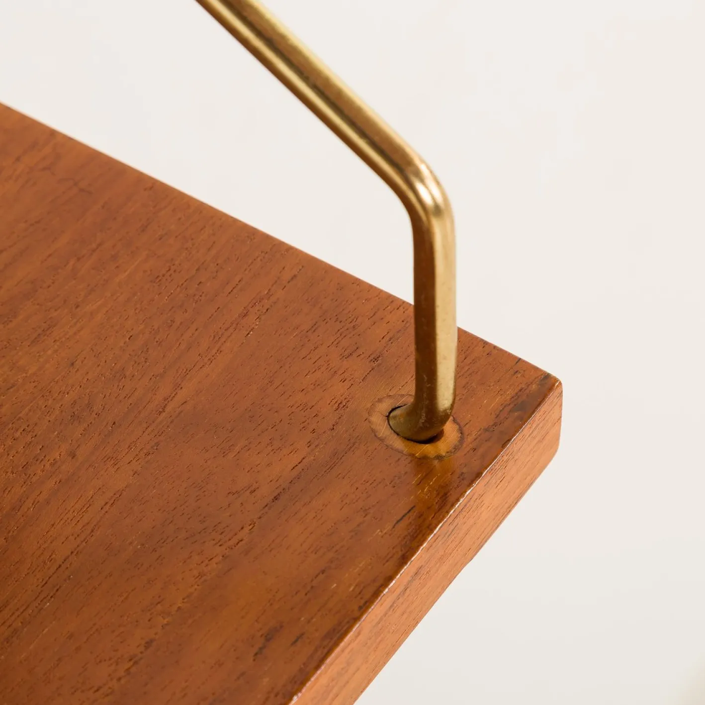 Freistehendes Wandregal aus Teak von Poul Cadovius für Cado, 1960er