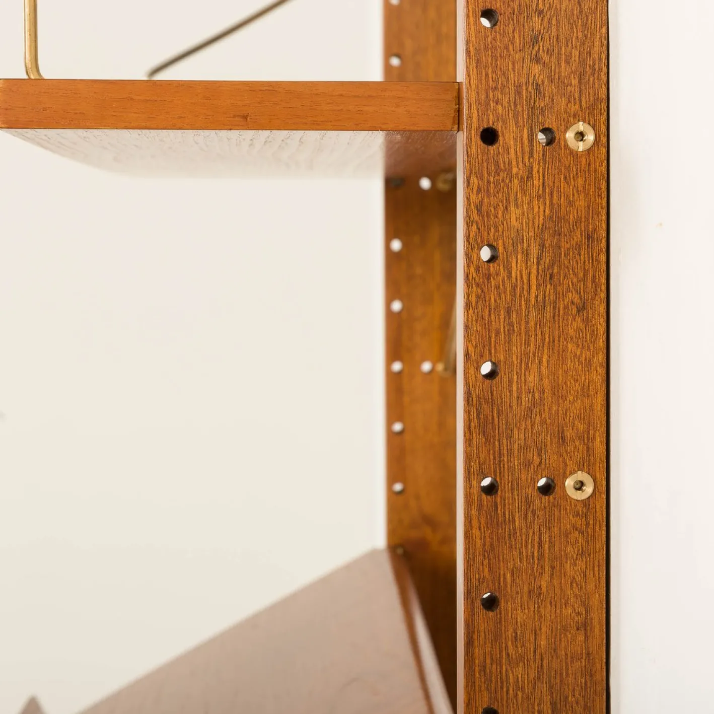 Freistehendes Wandregal aus Teak von Poul Cadovius für Cado, 1960er