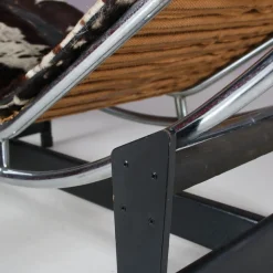 Frühe LC4 Chaiselongue von Le Corbusier, Pierre Jeanneret und Charlotte Perriand, Frankreich, 1930er