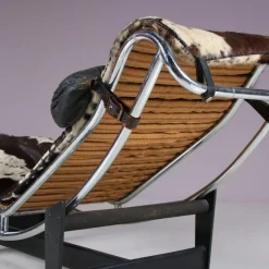 Frühe LC4 Chaiselongue von Le Corbusier, Pierre Jeanneret und Charlotte Perriand, Frankreich, 1930er
