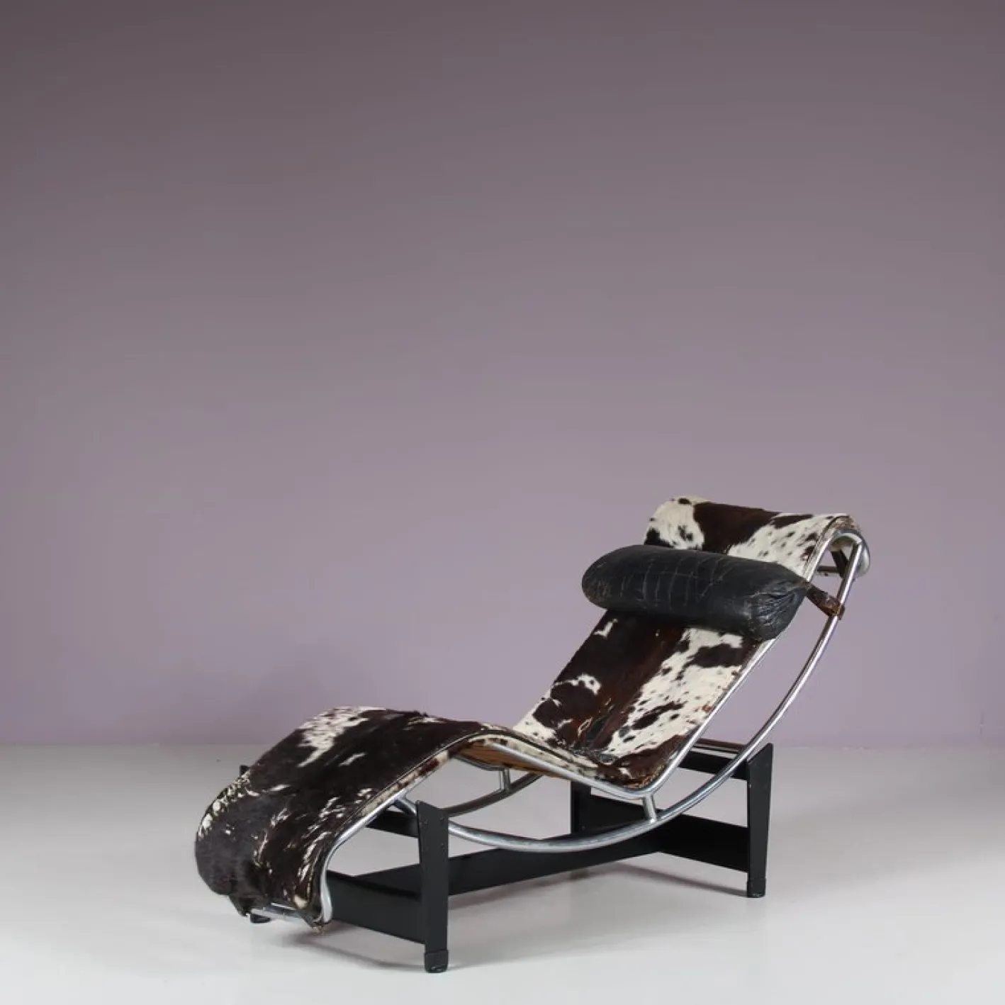 Frühe LC4 Chaiselongue von Le Corbusier, Pierre Jeanneret und Charlotte Perriand, Frankreich, 1930er