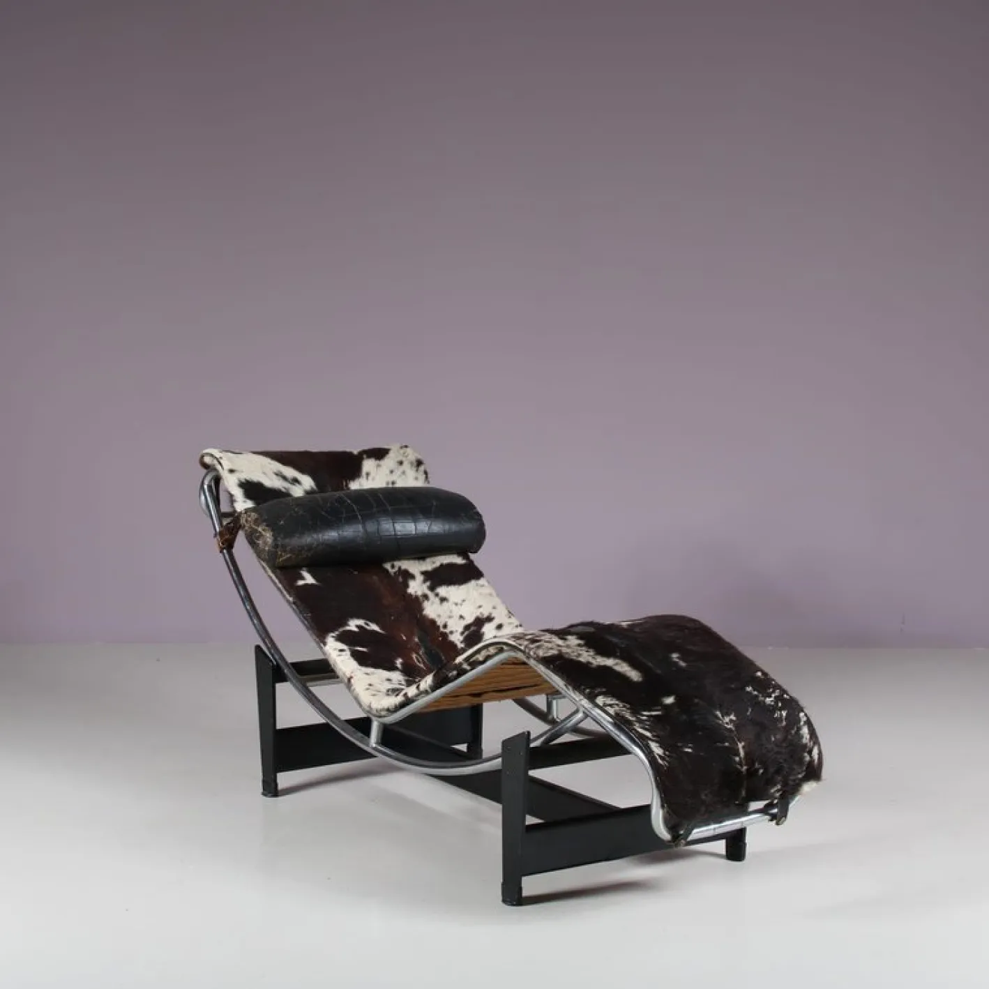 Frühe LC4 Chaiselongue von Le Corbusier, Pierre Jeanneret und Charlotte Perriand, Frankreich, 1930er